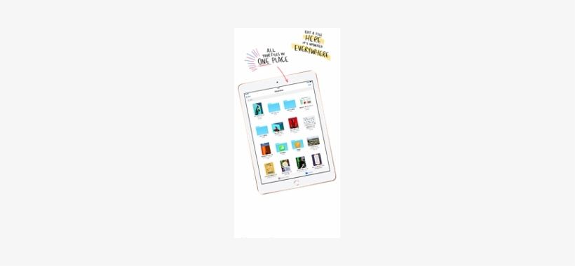 With All-day Battery Life, Ipad Gives You More Time - Apuntes En Ipad 2018, transparent png