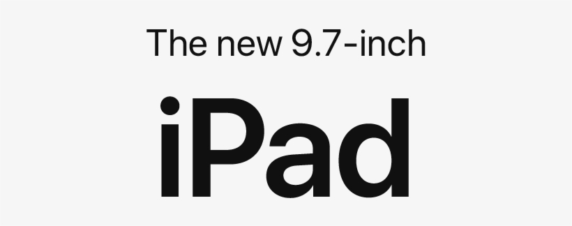 The New - Ipad 9.7 Inch 2018, transparent png