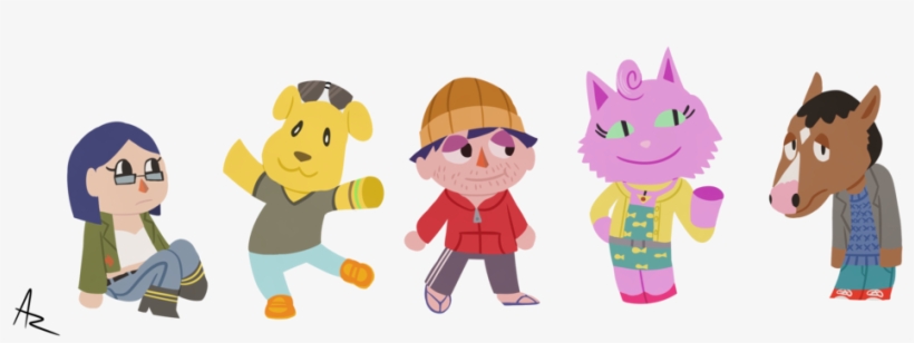 "animal Crossing Bojack" By Tuna-loony - Bojack Horseman, transparent png