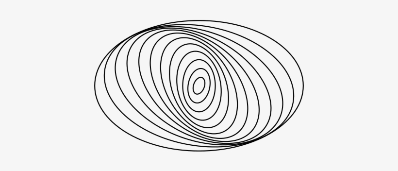 Exaggerated Diagram Illustrating Lin And Shu's Explanation - Spiral Density Wave, transparent png