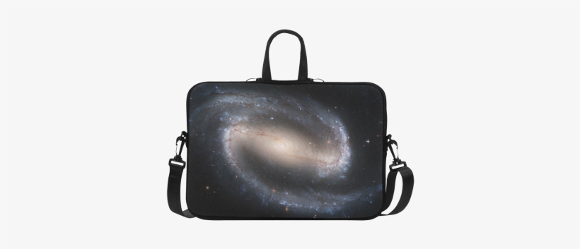 Barred Spiral Galaxy Ngc 1300 Laptop Handbags 15" - Sloth Laptop Case, transparent png