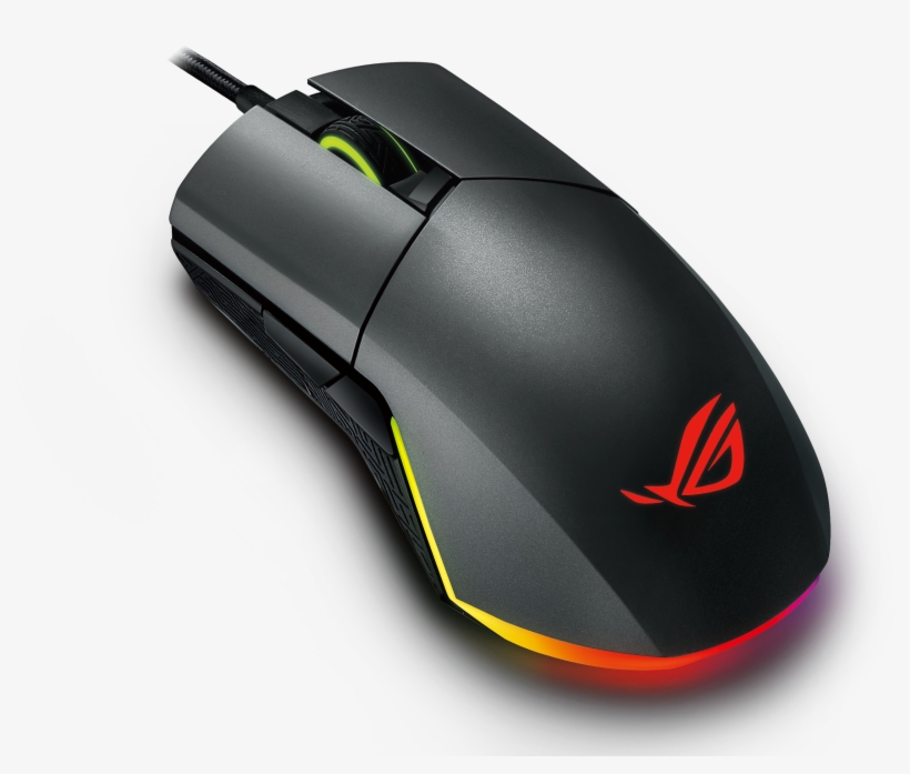 Gaming Mouse Png Clipart Library Library - Asus Rog Pugio Ambidextrous Gaming Mouse, transparent png