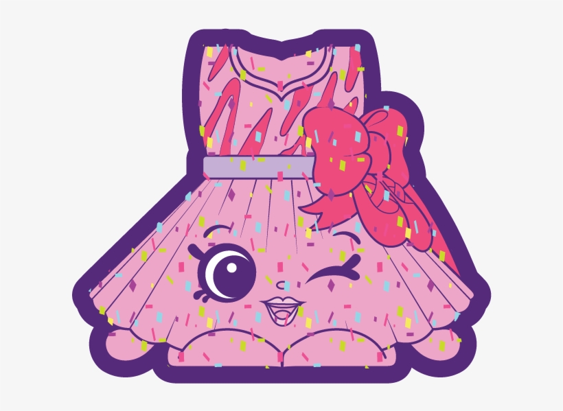 Shopkins Season 9 Glitzi Dancers Tribe Team Tutu Cute - Shopkins Tutu Cute, transparent png