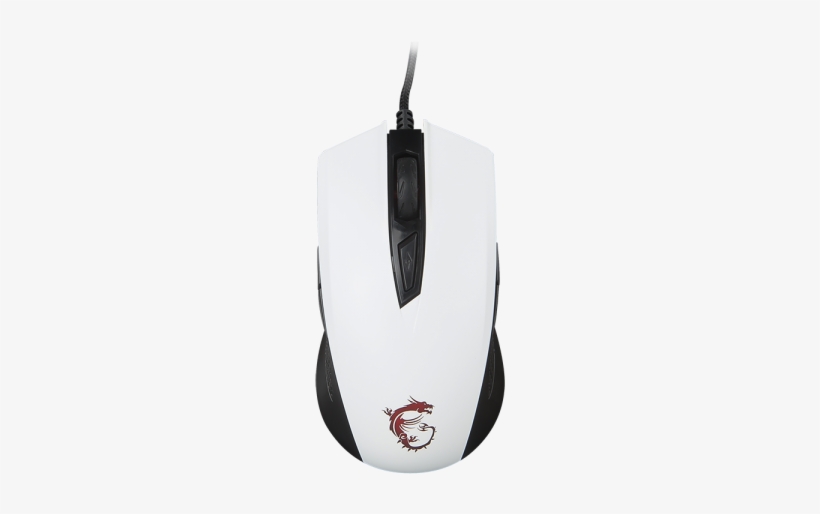 Mice Gaming Gear Clutch Gm40 White - Msi Gm 40 Glossy White Mouse, transparent png