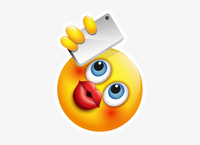 Selfie Emoji - La Vie Iphone 6/6s/7 Etui - Selfie Emoji, transparent png