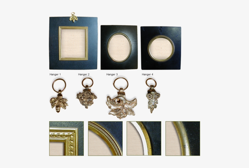 Portrait Miniatures From 1810-1850 - Portrait Miniature Frames, transparent png