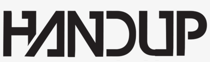 Black Handup Logo - Handup., transparent png