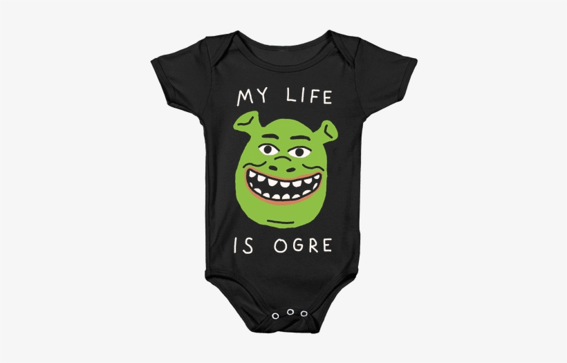 My Life Is Ogre Baby Onesy - My Hero Academia Baby Outfit, transparent png