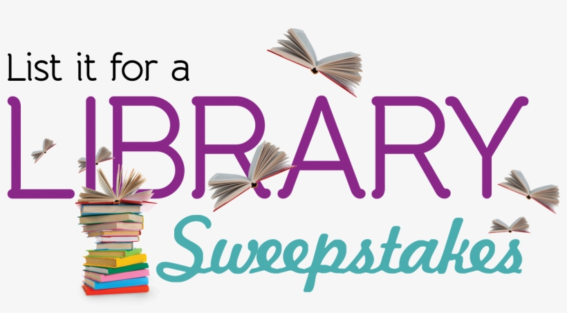 List It For A Library Sweepstakes Logo - Book, transparent png