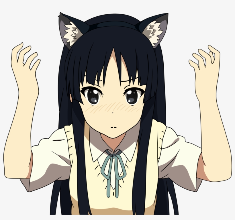 Png - Mio Akiyama Neko, transparent png