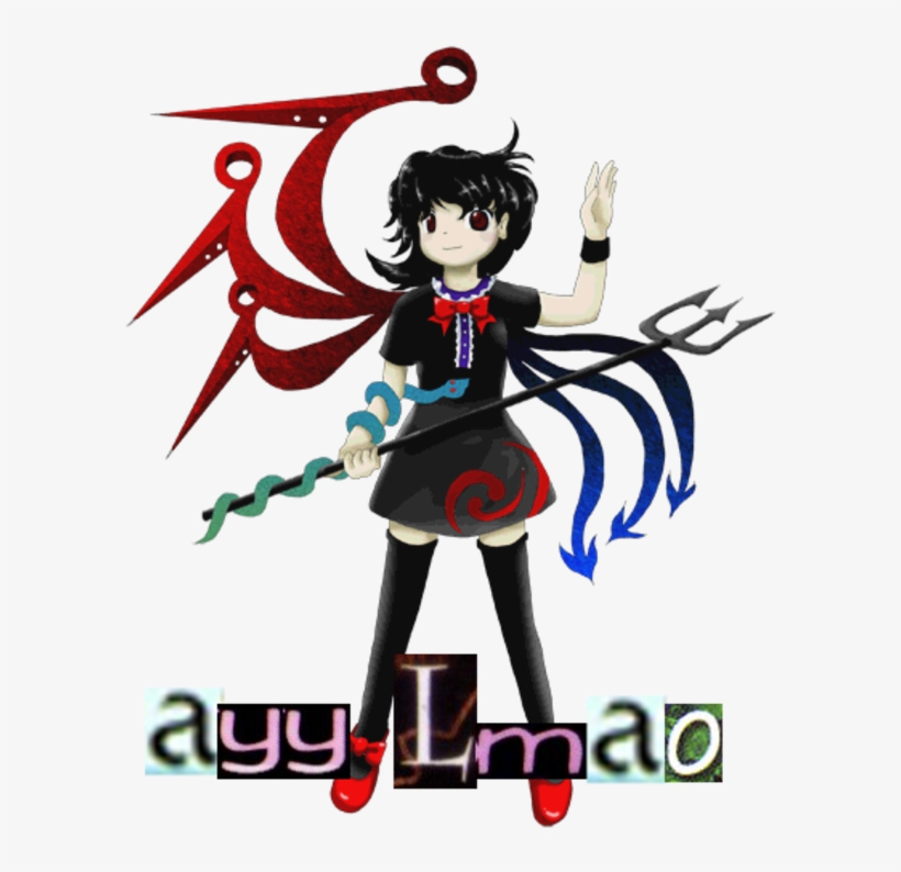 Undefined Fantastic Object Ten Desires Double Spoiler - Nue Houjuu Ayy Lmao, transparent png