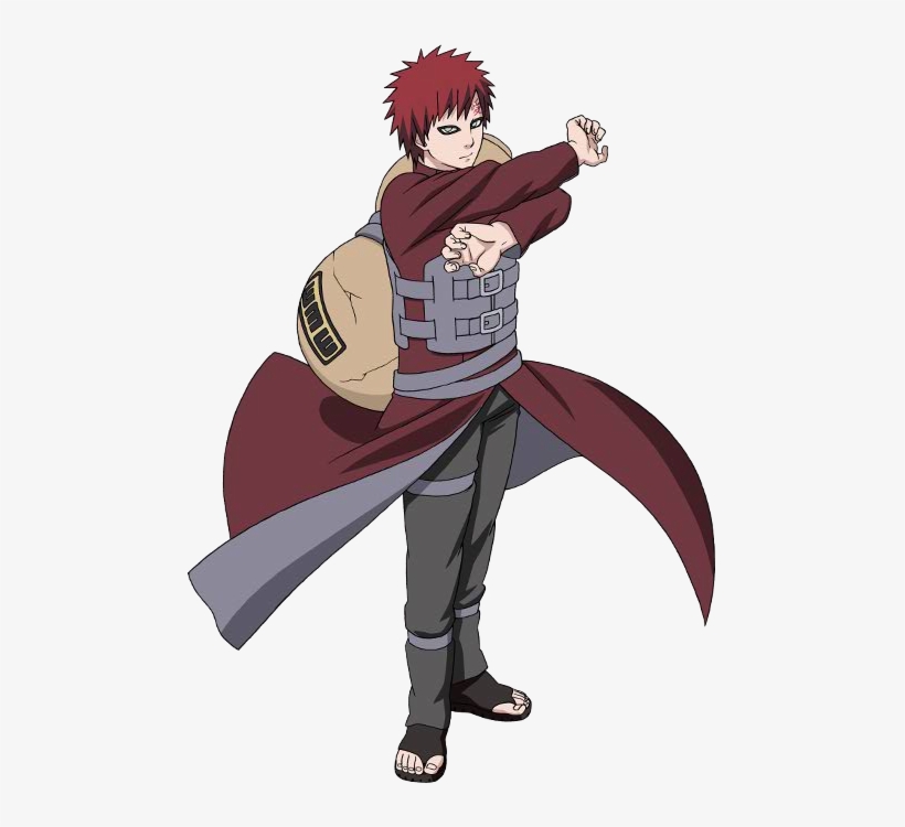 Gaara En Shippuden - Naruto Jordans, transparent png