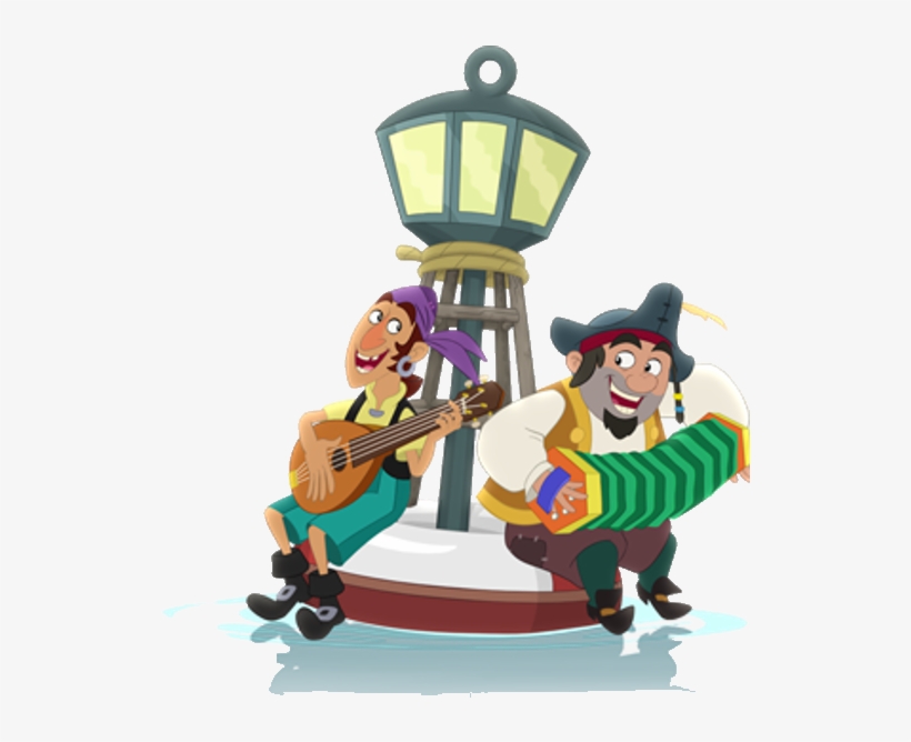 Image Sharky Bones Clip Art Png Jake And The Never - Jake The Neverland Pirate Png, transparent png