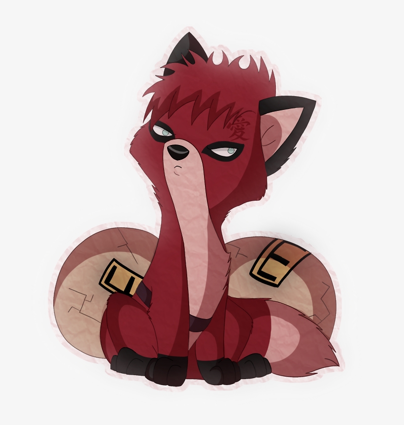 Fox, Gaara, And Naruto Image - Gaara, transparent png