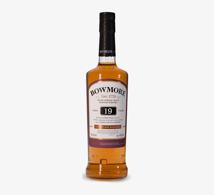 Bowmore 19 Year Old - Bowmore Vault Edition - Atlantic Sea Salt Single Malt, transparent png