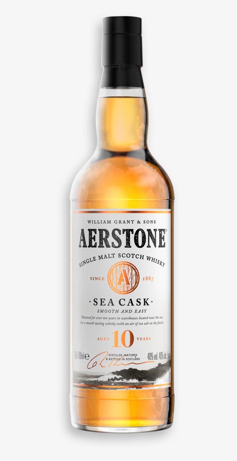 Aerstone Sea Cask Packaging Aerstone Sea Cask Bottle - Whisky, transparent png