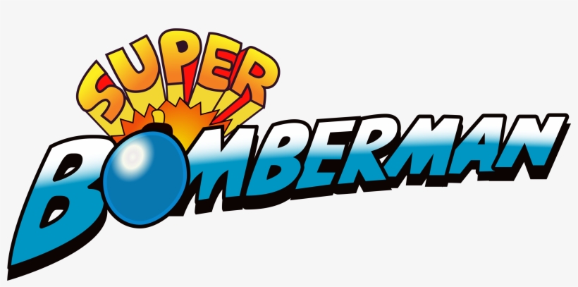 Super Bomberman - Super Bomberman Logo, transparent png