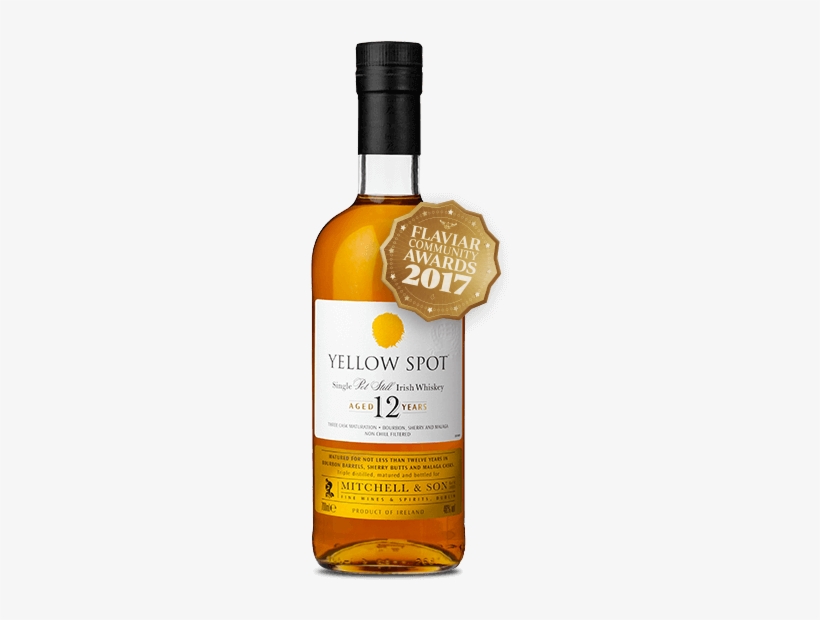 Yellow Spot 12 Year Old - Yellow Spot Irish Whiskey, transparent png