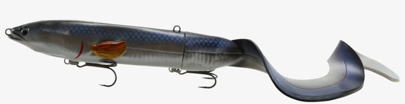 3d Hard Eel - Savage Gear 3d Hard Eel 10 Inches - Black Orange, transparent png