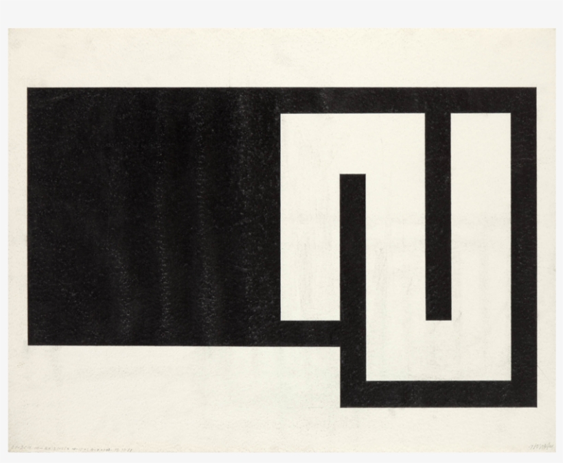 Julije Knifer, 21 25 Xi 10 16x 21 25x 10 15xi - Galerie Frank Elbaz, transparent png