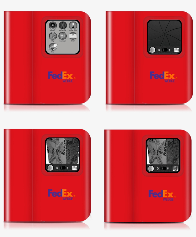 Show The Temperature Icon And Then The Next Screen - Fedex, transparent png