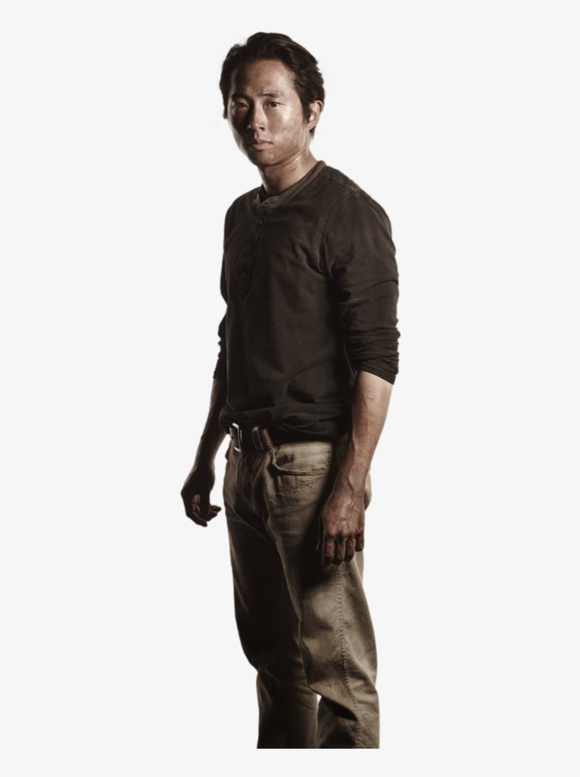 Glenn Season 4 The Walking Dead Render By Twdmeuvicio - Glenn Walking Dead Standing, transparent png