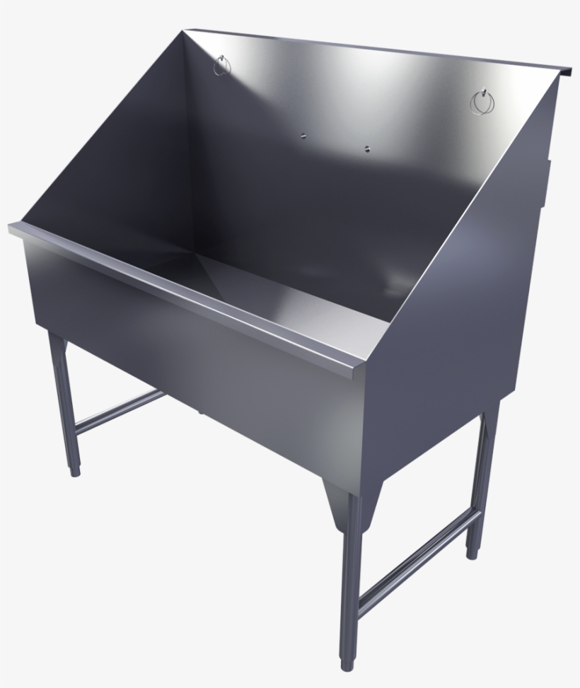 48 Dog Sink Without Ramp Without Tap 3d View - Hotel, transparent png