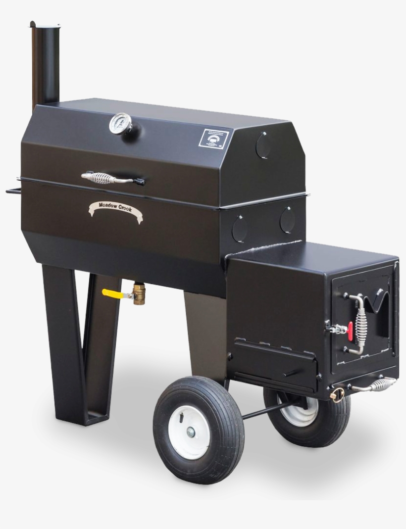 Meadow Creek Sq36 Offset Bbq Smoker - Bbq Smoker, transparent png