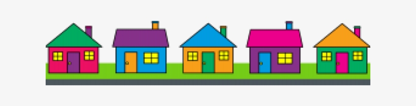 Neighborhood Clipart Vecindario Neighborhood Vecindario - Clip Art, transparent png