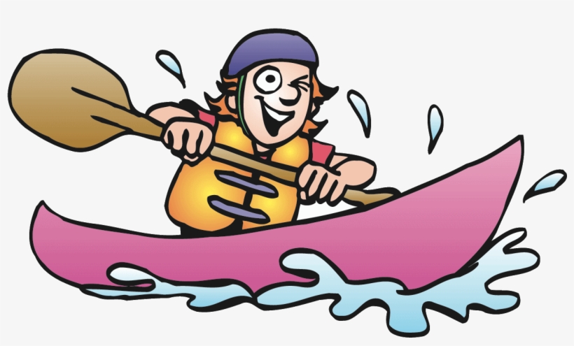 Canoe - Canoeing Clipart, transparent png
