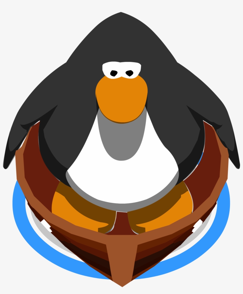 Wooden Canoe In-game - Club Penguin Vuvuzela, transparent png