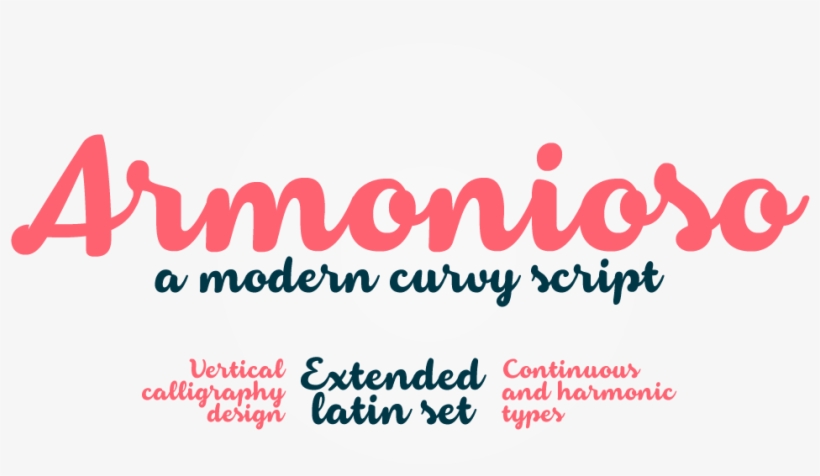 Armonioso Script Font - Armonioso Font, transparent png