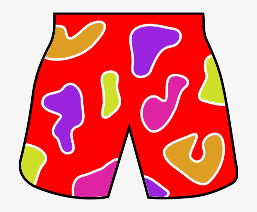 Beach Clipart, Summer Clipart, Digital Clipart, Watercolor - Beach Shorts Clipart, transparent png