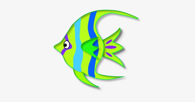 Summer Clipart Discovery Center Store - Angel Fish Clipart Png, transparent png