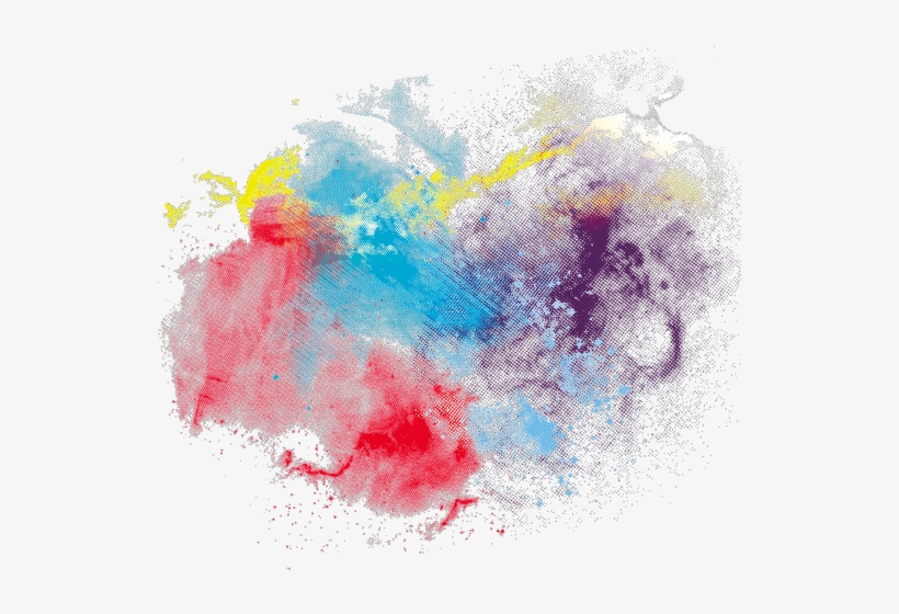 Largest Collection Of Free To Edit Colorful Colors - Tinta Abstrato Png, transparent png