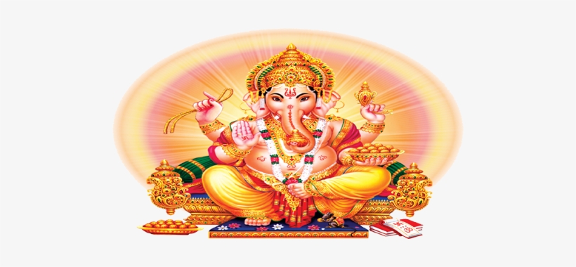 Wishing You Happy Ganesh Chaturthi - Ganesh With Four Hands, transparent png