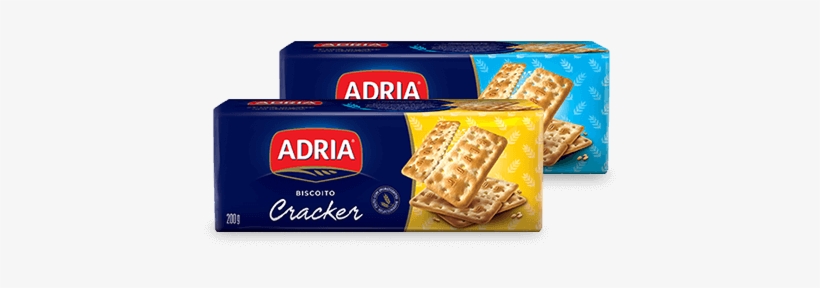 Img Biscoitos Crackers Novo - Biscoito Cream Cracker Adria, transparent png
