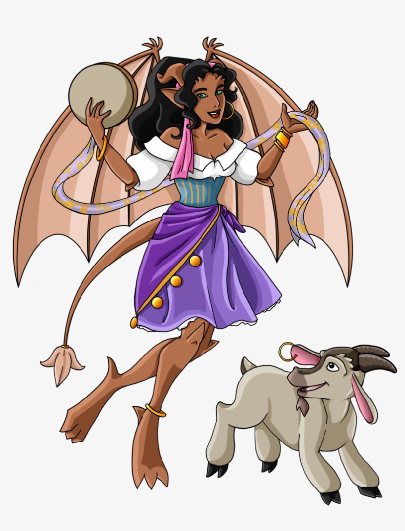 Picture Royalty Free Download Gargoyle Esmeralda Djali - The Walt Disney Company, transparent png