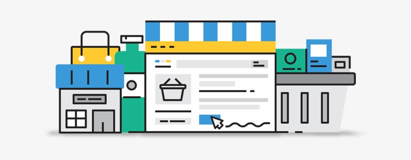 E Commerce Wesite Designing Company - Ecommerce Web Design Banner, transparent png