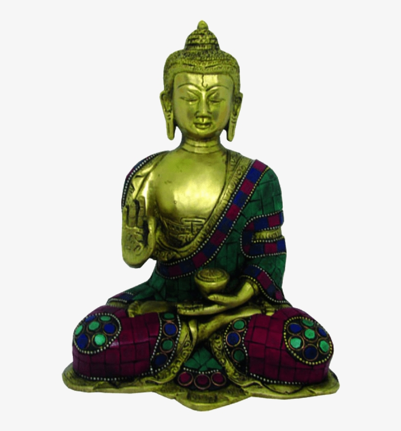 Buddhism Originated In India And Spread To China During - Statue Brass Vastu Thai Buddha, transparent png