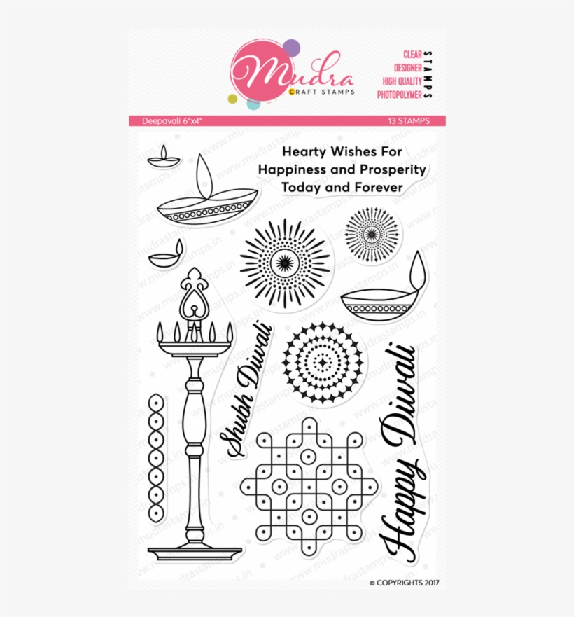 Out Of Stock Mudra Craft Stamps - Mudra Stamps - Dainty Blooms - 4"x4", transparent png