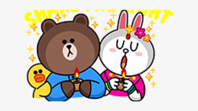 Celebrate Deepavali With Line Characters - Diwali, transparent png