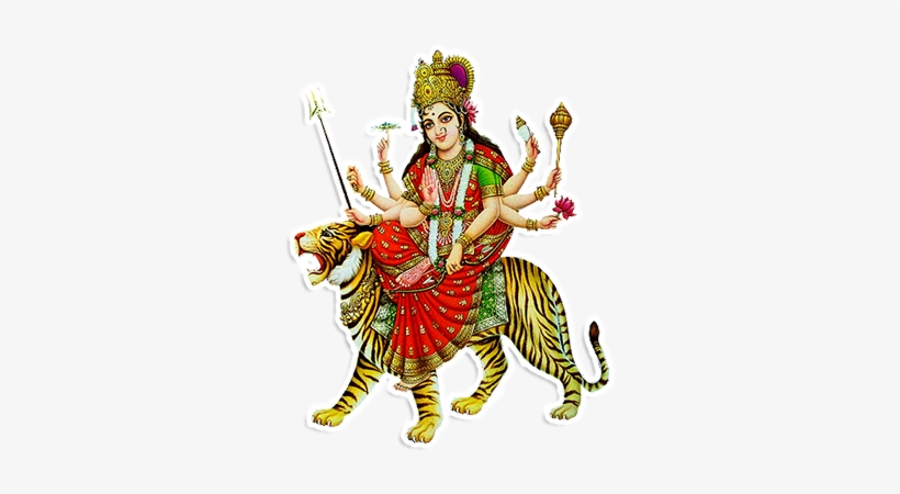 These 9 Divine Forms Of Goddess Durga Are Worshipped - Jay Ambe Maa Png, transparent png