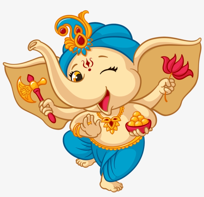 Visit - Ganesh Chaturthi Vector, transparent png