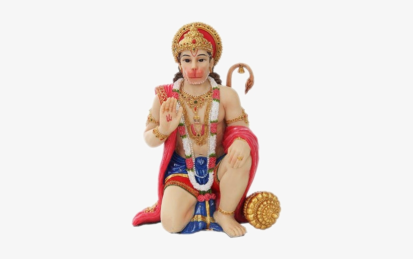 6 Inch Hanuman Mythological Indian Hindu God Statue, transparent png