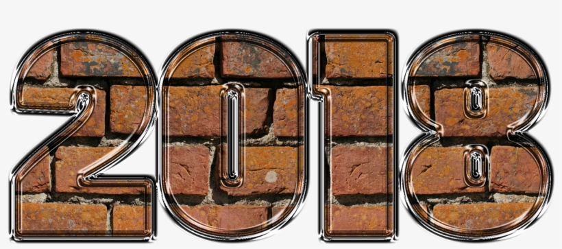 Greetings And Happy New Year 2018 4k And Download Greetingsand - 2018 Glass Transparent Png, transparent png