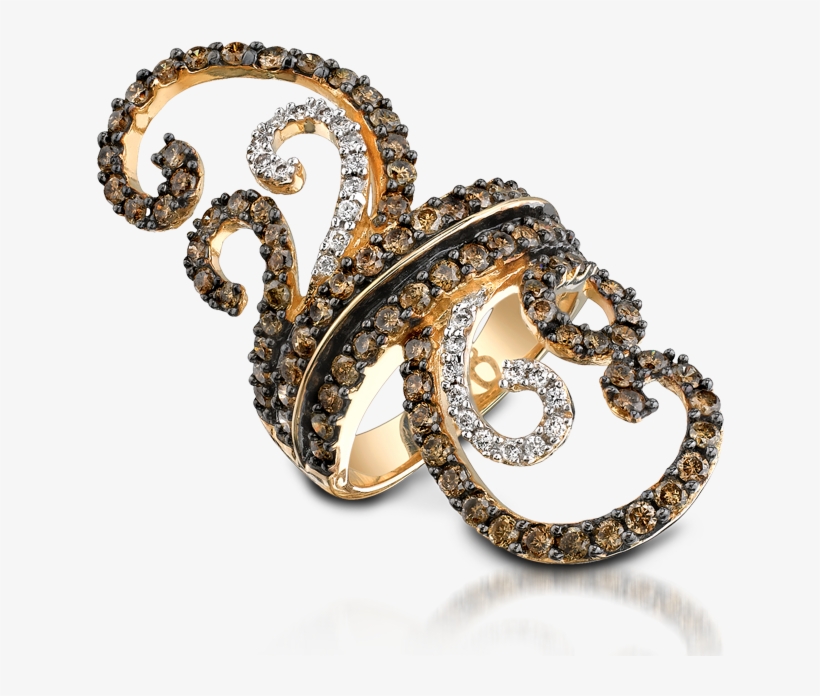 The Gladiator® Bracelet Sparked A Trend In Hollywood, - Levian Ring 2-1/6 Carats Tw Diamonds 14k Honey Gold, transparent png