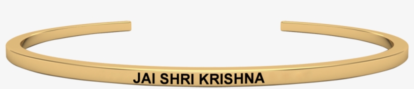 Buy Jai Shri Krishna Mantrashakti Omb23 Online At Best - Bracelet, transparent png