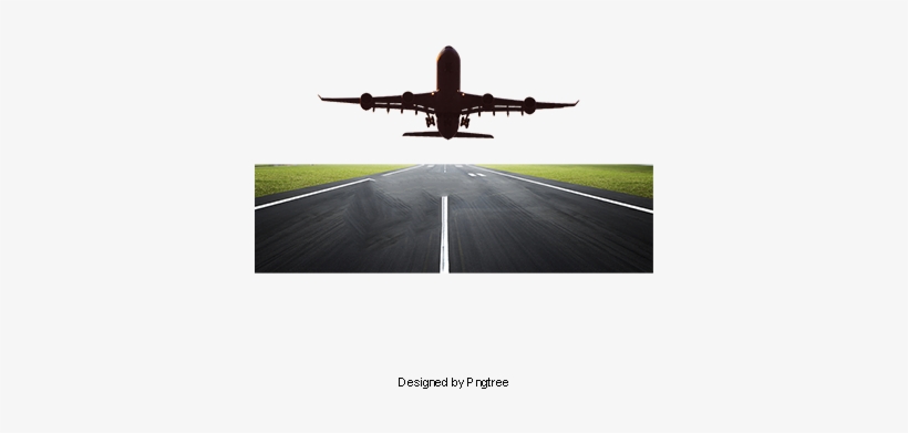 Runway Take Off The Plane Hd Picture, Plane Clipart, - Portable Network Graphics, transparent png