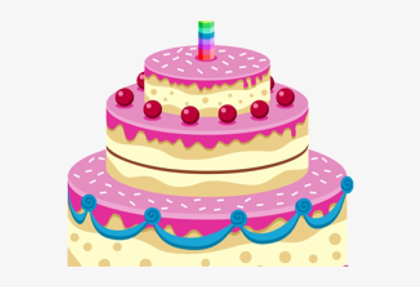 Animated Birthday Cake Png, transparent png